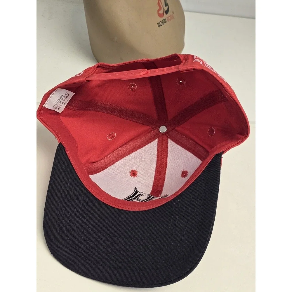 VTG‎ 90s Harrisburg Senators MilB SGA SnapBack Hat Red BLACK Minor League